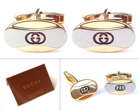 gucci cuff|vintage gucci cufflinks.